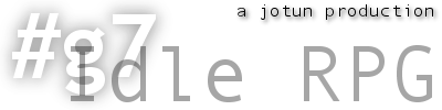 #idleRPG Idle RPG